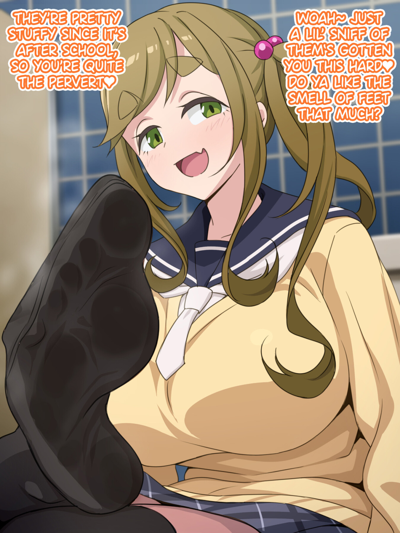 Hentai Manga Comic-Inuyama-san in the men's restroom.-Read-144